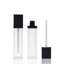 7ml empty lip gloss tube container square lip gloss tube